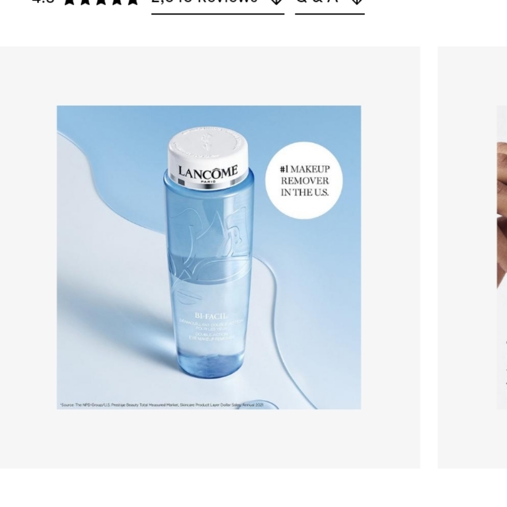 Lancome Bi-Ficil Double Action Eye Makeup Remover - Picture 6 of 7